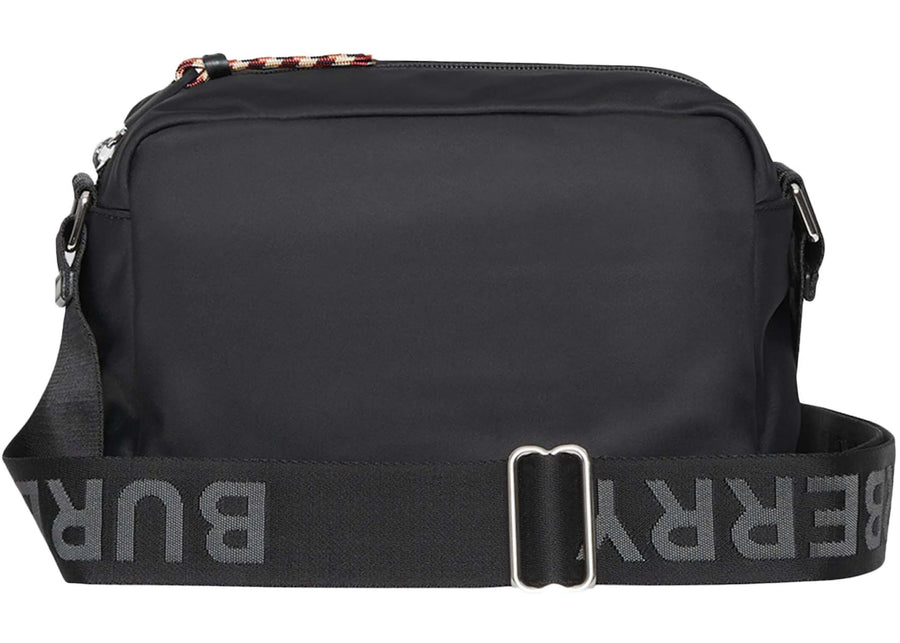 Burberry ECONYL Logo Crossbody Black