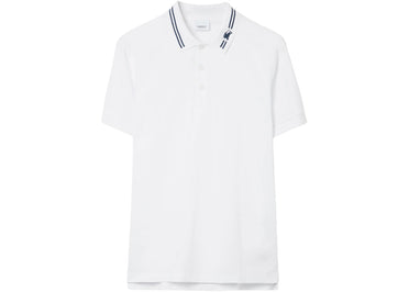 Polo Burberry EKD en coton blanc