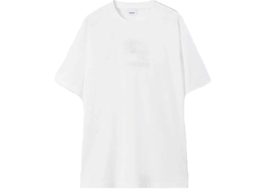 T-shirt Burberry EKD en coton blanc (80727511)