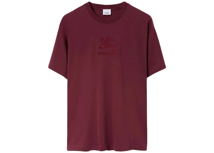 Burberry EKD Cotton T-shirt Deep Crimson