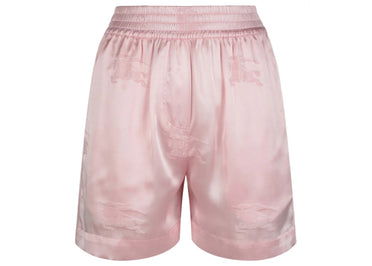 Burberry EKD Jacquard Silk Shorts Light Pink