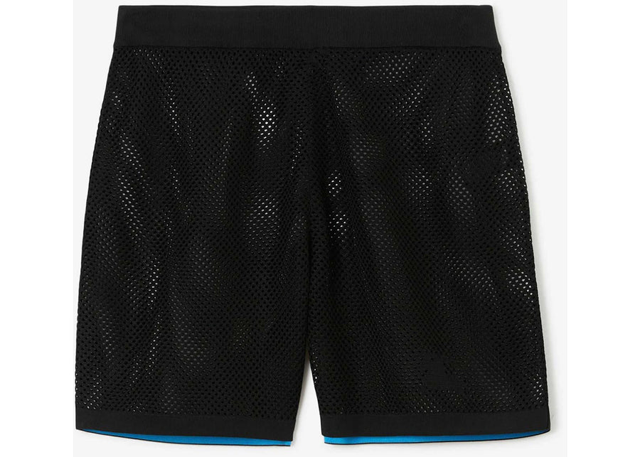 Short en maille Burberry EKD noir