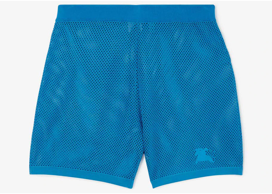 Short en maille Burberry EKD bleu
