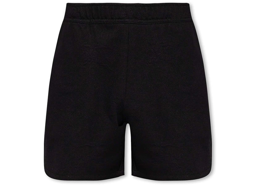 Burberry EKD Technical Cotton Jacquard Shorts Black