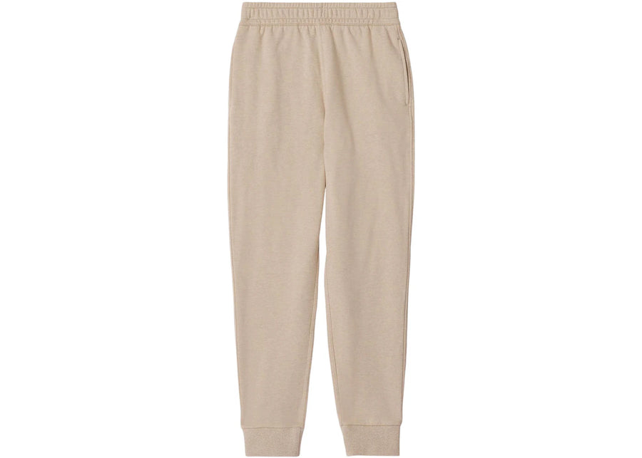 Burberry Embroidered Logo Knit Trackpants Beige
