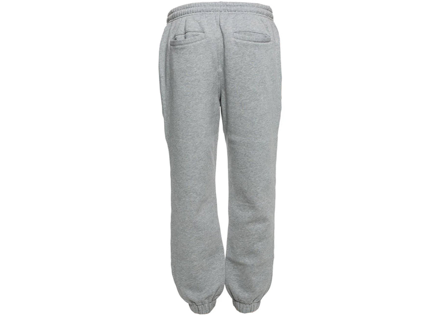 Burberry Embroidered Logo Sweatpants Heather Gray