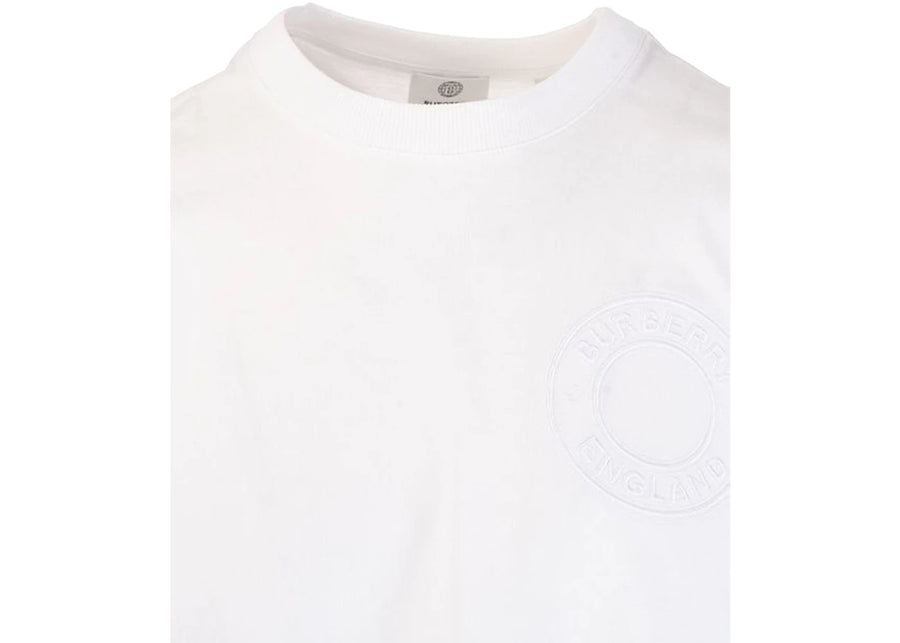 Burberry Embroidered Logo T-Shirt White