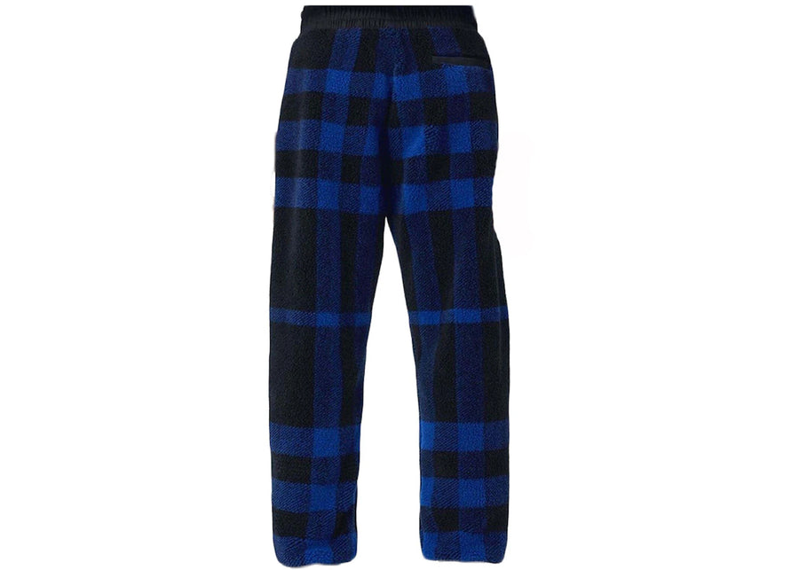 Burberry Exploded Check Jogging Pants Deep Royal Blue