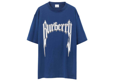 Burberry Graphic Logo Short Sleeve T-shirt Blue