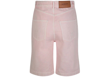 Bermuda taille haute Burberry rose
