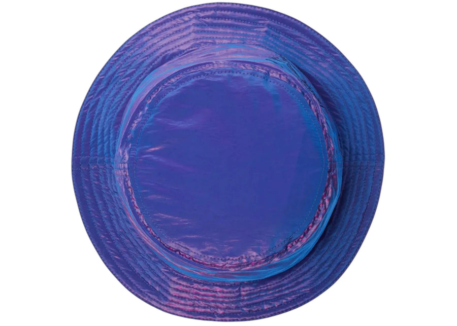 Bob Burberry en taffetas holographique violet électrique