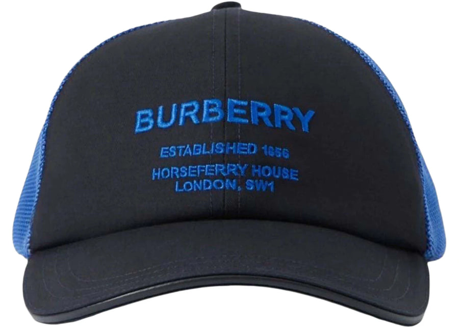 Casquette Burberry Horseferry Logo bleu marine