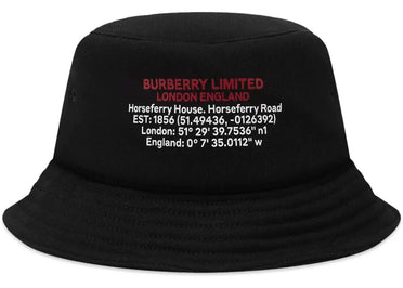 Bob Burberry Location Print en coton noir et blanc