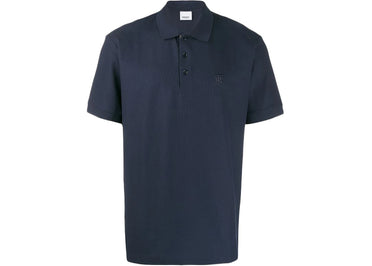 Polo Burberry brodé du logo bleu marine
