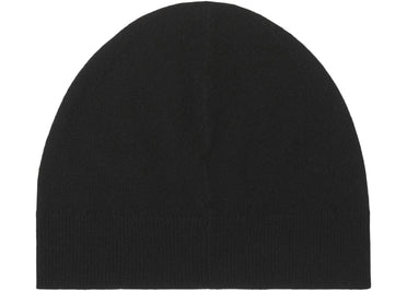Burberry Logo Graphic Cashmere Blend Beanie Black