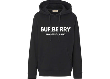 Burberry Logo Lexstone Hoodie Black