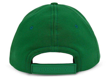 Burberry Logo Patch Cap Green