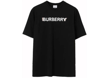 Burberry Logo Print T-shirt Black/White