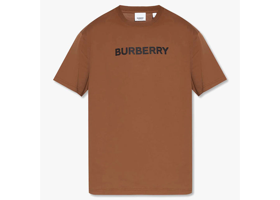T-shirt marron à logo Burberry