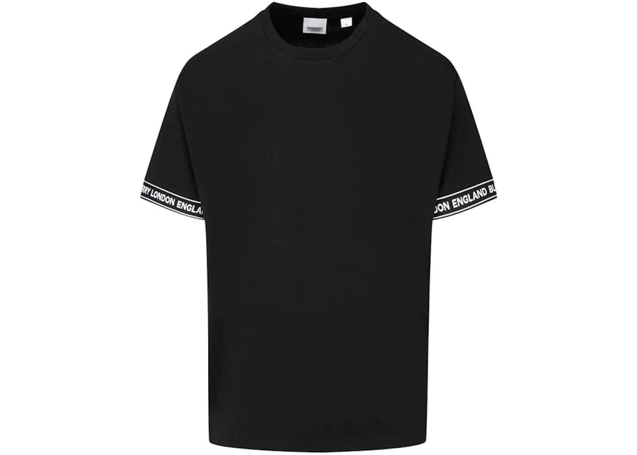 T-shirt noir à logo Burberry