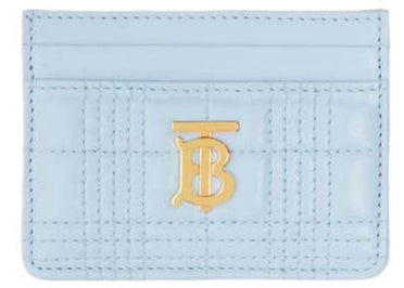 Étui à cartes Burberry Lola bleu