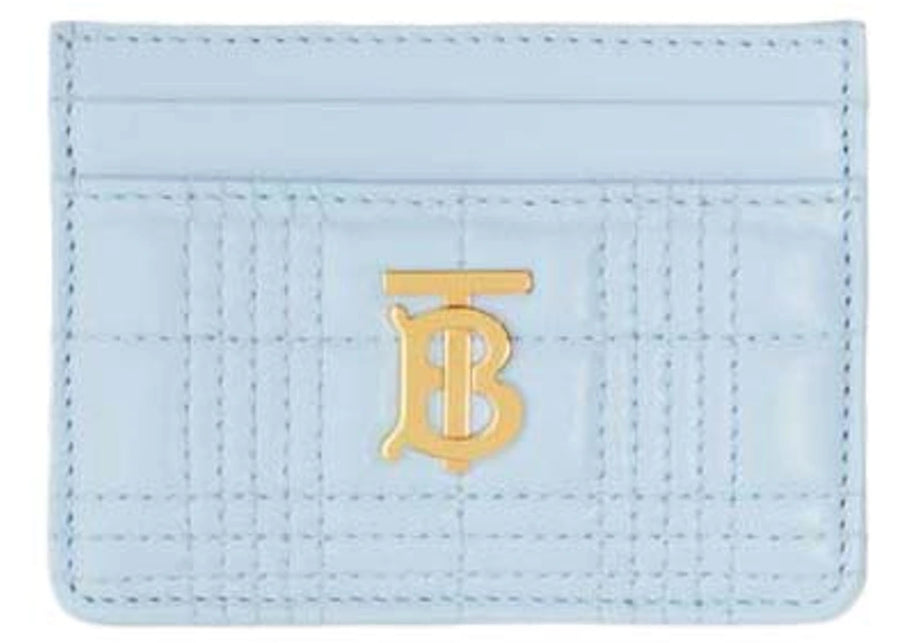 Étui à cartes Burberry Lola bleu