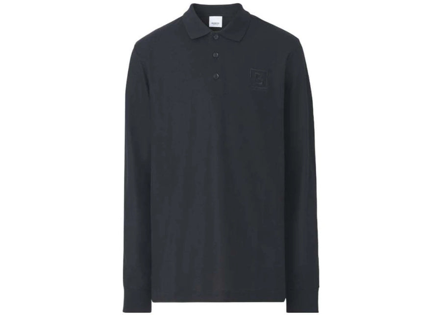 Polo Burberry à manches longues noir