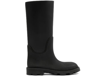 Bottes hautes de pluie Burberry Marsh noires