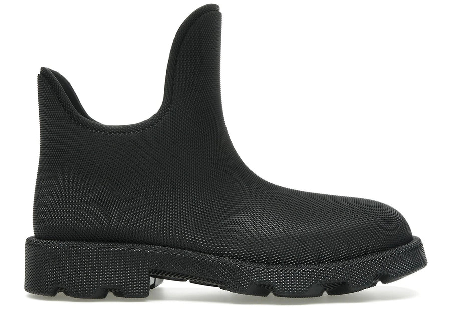 Bottines Burberry Marsh à bout rond noires (Femme)