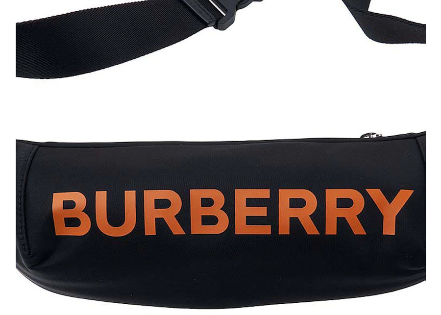 Burberry Medium Coordinates Belt Bag Black/Orange