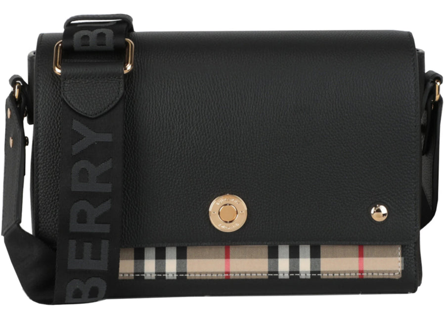 Sac à notes Burberry moyen noir