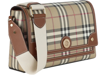 Burberry Medium Note Bag Briar Brown