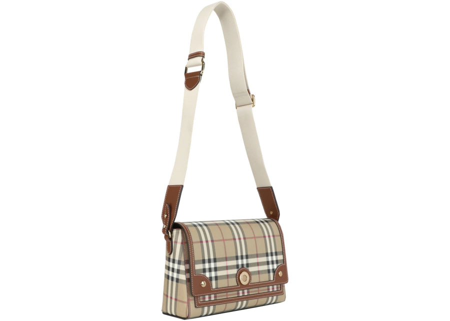 Sac à notes Burberry moyen couleur bruyère