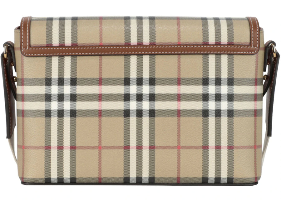 Sac à notes Burberry moyen couleur bruyère
