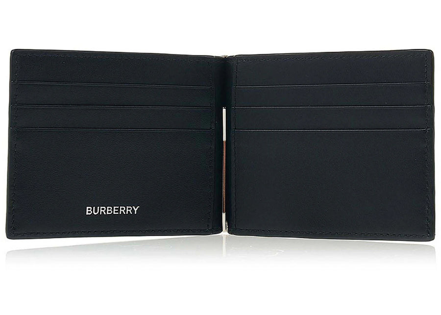 Pince à billets Burberry (80698091) Portefeuille à carreaux beige