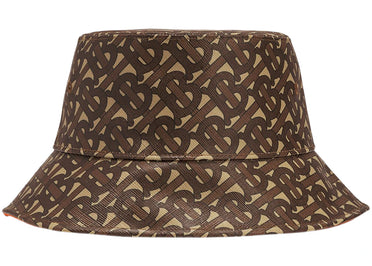 Bob Burberry à monogramme marron