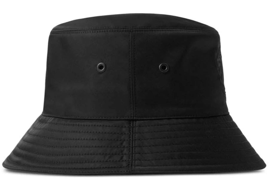 Burberry Oak Leaf Crest Bucket Hat Black