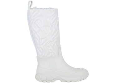 Burberry Padded Monogram Boot White (Women's)