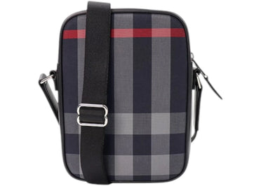 Burberry Paddy Check Messenger Navy/Grey