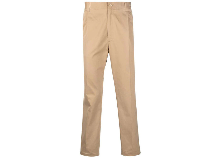 Pantalon Burberry Pemberton coupe slim beige