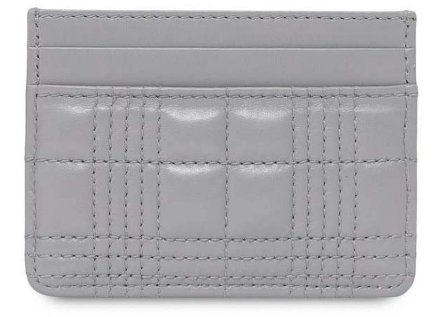Porte-cartes matelassé Lola gris Burberry