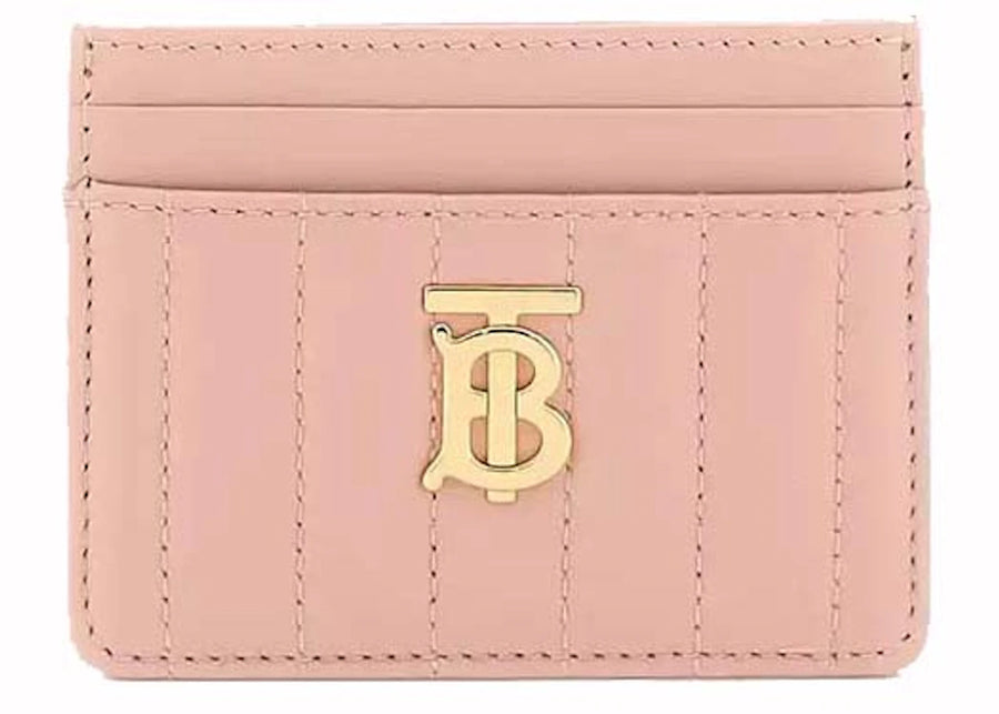 Porte-cartes matelassé Lola rose Burberry