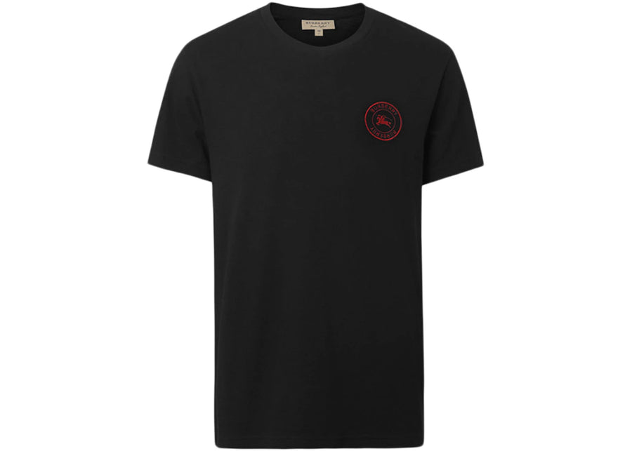 T-shirt Burberry à logo rouge noir