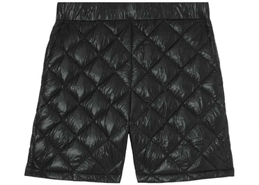 Burberry Rixson Diamond-Quilted Shorts Black