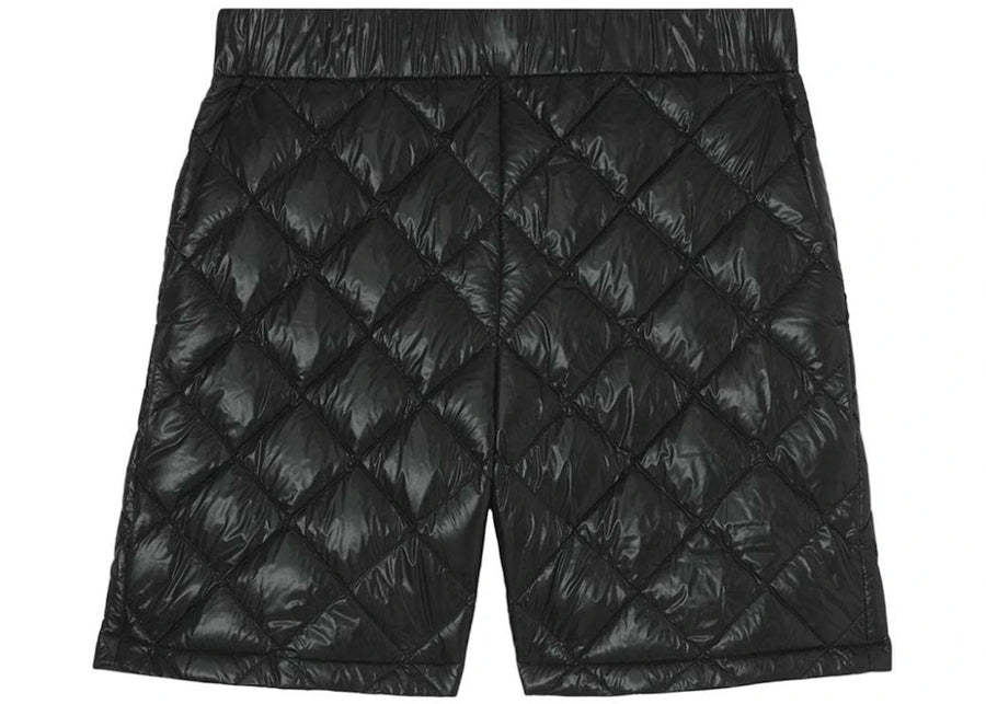Short matelassé à losanges Burberry Rixson noir