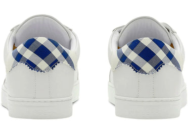 Baskets Burberry Robin blanches et bleues
