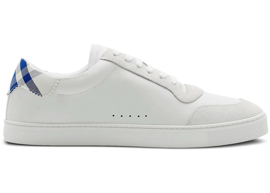 Baskets Burberry Robin blanches et bleues
