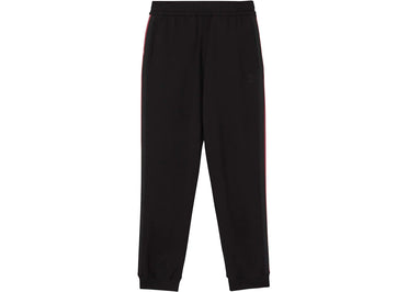 Burberry Side-Stripe Sweatpants Black