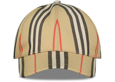 Casquette de baseball Burberry Signature Lined, beige Archive