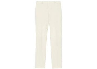 Pantalon de costume slim blanc Burberry